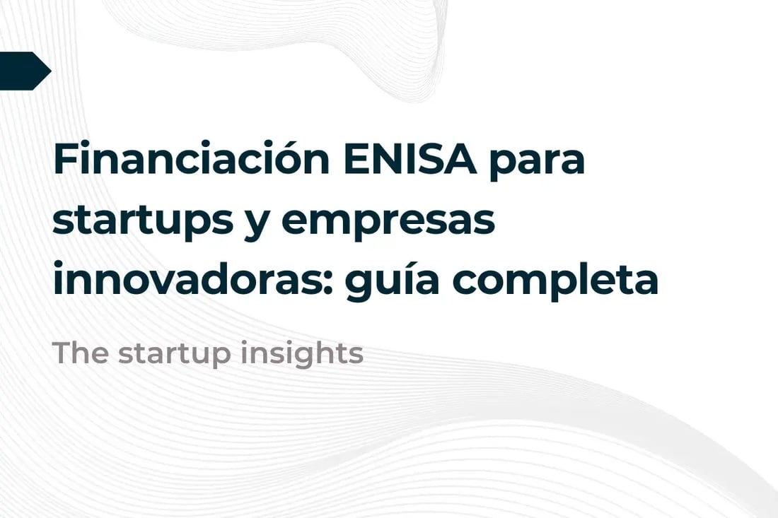 Financiación startups guía