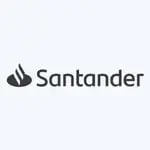 santander logo azul clarito